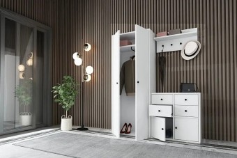 Прихожая Билли 7 FS Венге дизайн IKEA ракурс 3