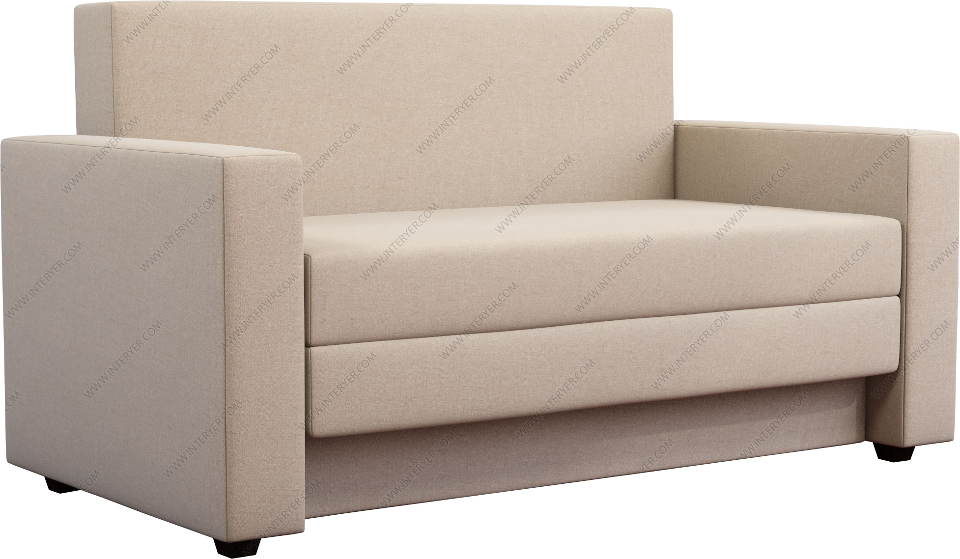 Купить диван выкатной малютка Гольф А1 рогожка светлая - диван выкатноймалютка Гольф А1 рогожка светлая недорого в Москве - цена 23290 руб.