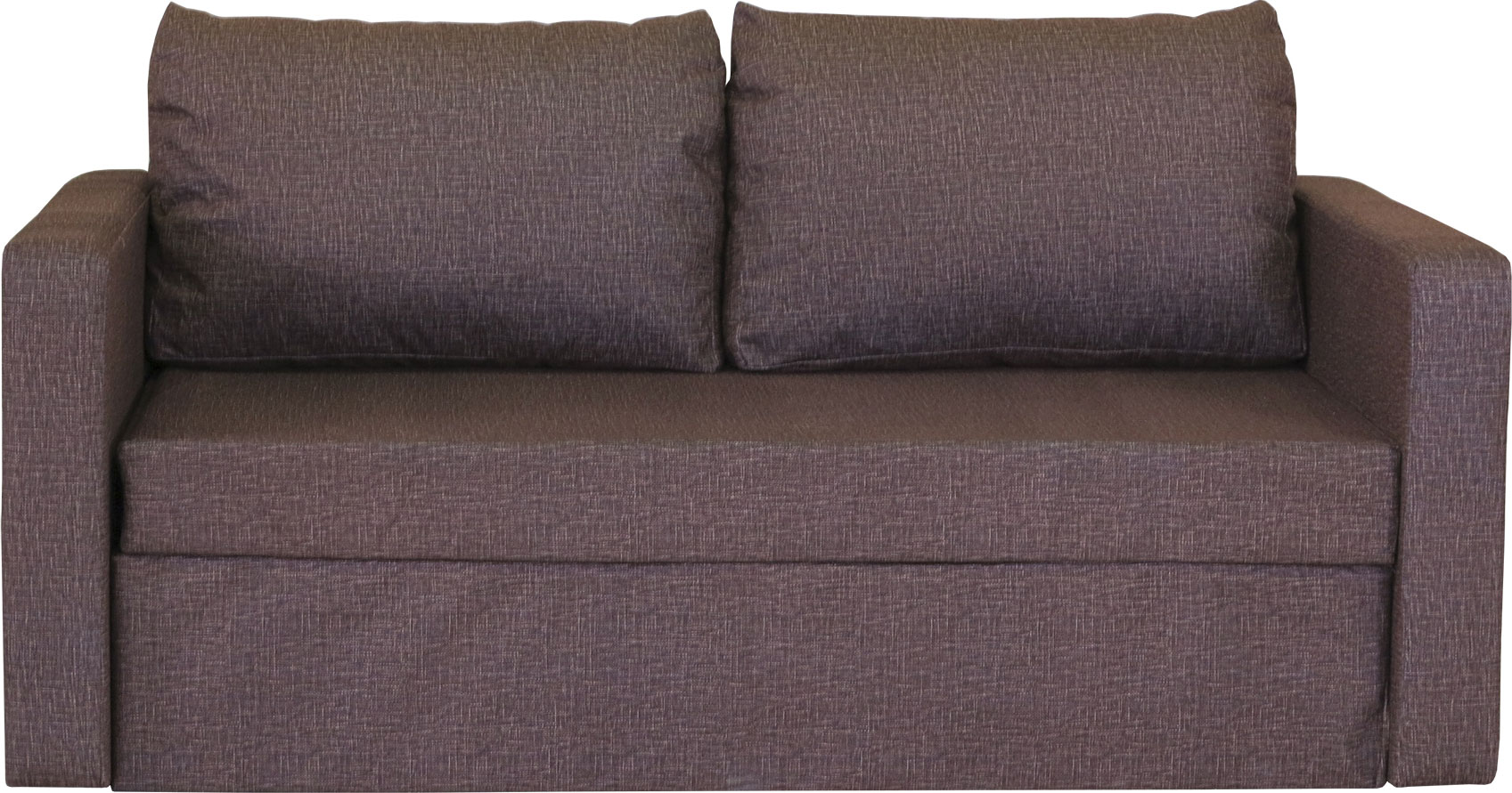 Выкатной диван Бит 2 велюр коричневый