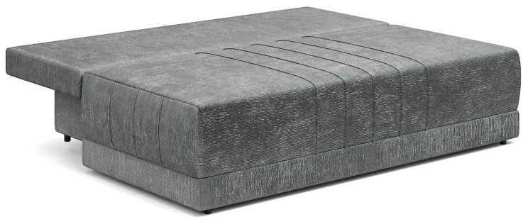 Диван еврокнижка Страйк А5 велюр серый Диван еврокнижка Страйк А5 велюр серый