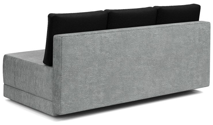 Диван еврокнижка Страйк А5 велюр серый Диван еврокнижка Страйк А5 велюр серый