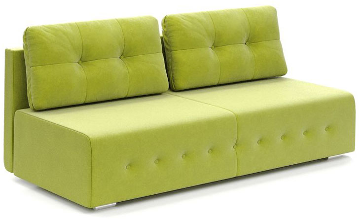 Диван еврокнижка Лондон А6 велюр зеленый Диван еврокнижка Лондон А6 велюр зеленый