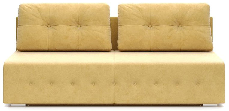 Диван еврокнижка Лондон А5 велюр желтый Диван еврокнижка Лондон А5 велюр желтый