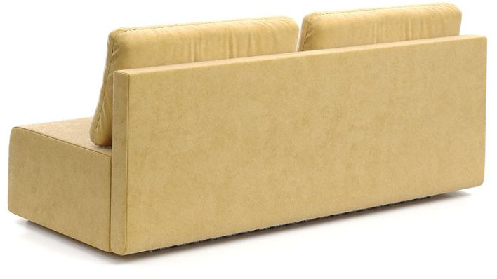 Диван еврокнижка Лондон А5 велюр желтый Диван еврокнижка Лондон А5 велюр желтый