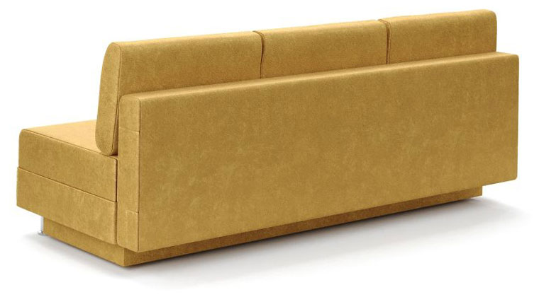 Диван еврокнижка Прайм (Номия) А4 велюр желтый Диван еврокнижка Прайм (Номия) А4 велюр желтый