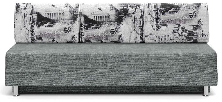 Диван еврокнижка Прайм (Номия) А3 велюр серый Диван еврокнижка Прайм (Номия) А3 велюр серый