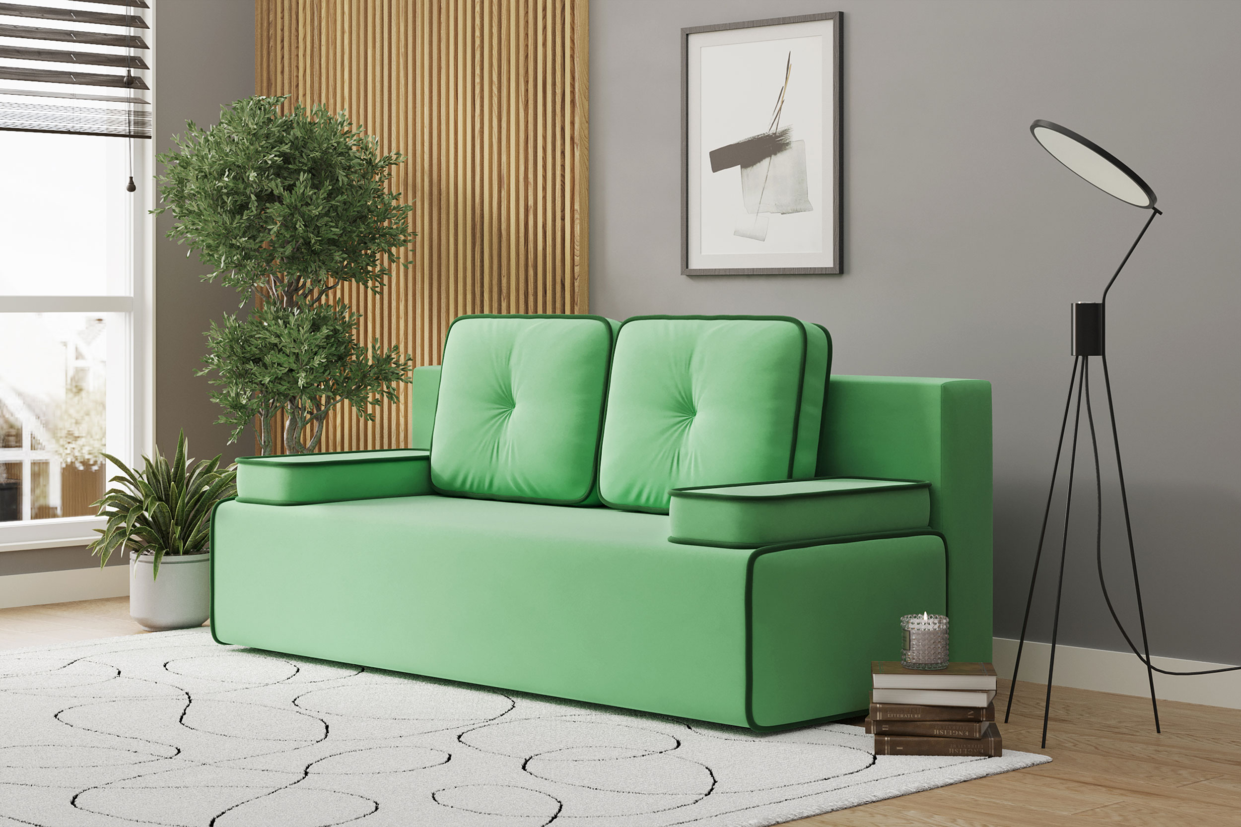 Купить диван Аура 8 А4 - диван еврокнижка Аура 8 А4 недорого в Москве ...