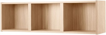 Полка навесная Билли FS дуб молочный дизайн IKEA ракурс 2