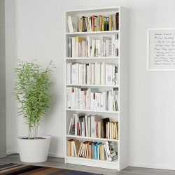 Стеллаж Билли Либерти 17 FS белый дизайн IKEA ракурс 2