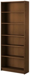 Стеллаж Билли Либерти 17 FS орех экко дизайн IKEA ракурс 3