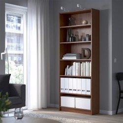 Стеллаж Билли Либерти 17 FS орех экко дизайн IKEA