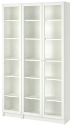 Шкаф Билли 11 FS белый дизайн IKEA ракурс 2