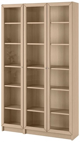  Шкаф Билли 11 FS дуб сонома дизайн IKEA ракурс 2