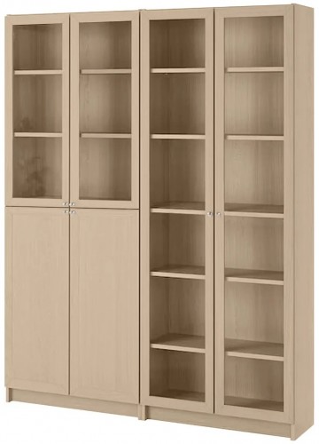  Шкаф Билли 13 FS дуб сонома дизайн IKEA ракурс 2