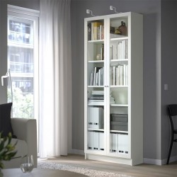 Шкаф Билли 20 FS белый дизайн IKEA