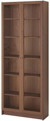 Шкаф Билли 20 FS орех экко дизайн IKEA ракурс 2