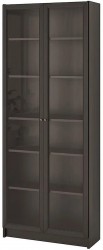 Шкаф Билли 20 FS венге дизайн IKEA ракурс 2