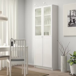 Шкаф Билли 21 FS белый дизайн IKEA