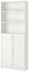 Шкаф Билли 23 FS белый дизайн IKEA ракурс 3