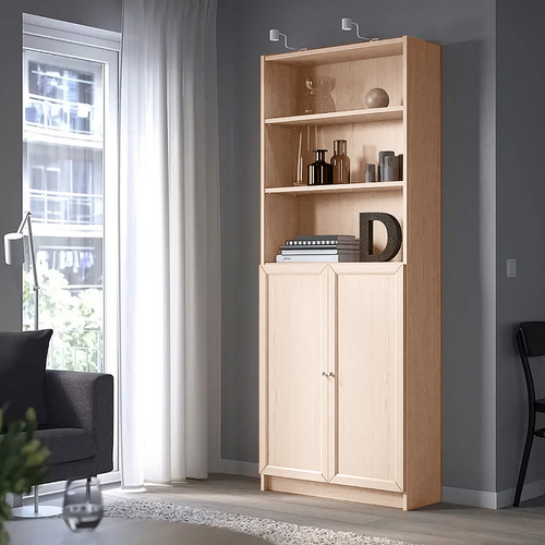  Билли 23 FS дуб молочный дизайн IKEA ракурс 2