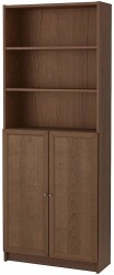 Шкаф Билли 23 FS орех экко дизайн IKEA ракурс 3