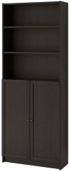 Шкаф Билли 23 FS венге дизайн IKEA ракурс 3
