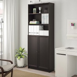 Шкаф Билли 23 FS венге дизайн IKEA
