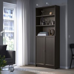 Шкаф Билли 23 FS венге дизайн IKEA ракурс 2