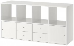  Билли 24 FS белый дизайн IKEA ракурс 2