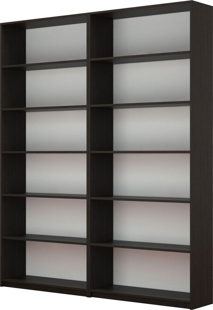 Стеллаж Билли 03 венге дизайн IKEA Стеллаж Билли 03 венге дизайн IKEA