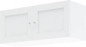 Антресоль 2-х ств. Билли белый дизайн IKEA ракурс 3
