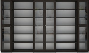  Шкаф Билли 55 венге дизайн IKEA