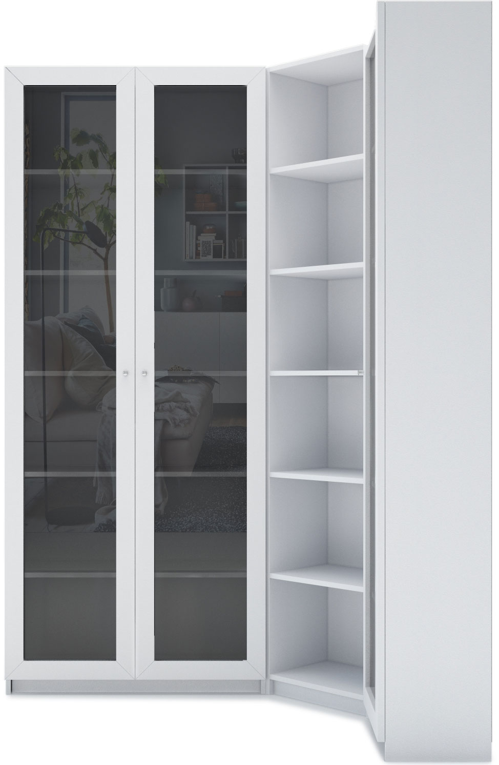 Купить Шкаф Билли 19 белый дизайн IKEA - Шкаф Билли 19 белый дизайн ...