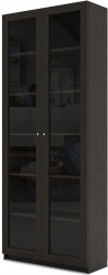 Шкаф Билли 20 венге дизайн IKEA ракурс 2