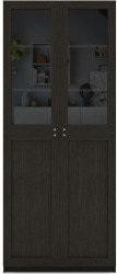 Шкаф Билли 21 венге дизайн IKEA ракурс 2