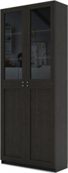 Шкаф Билли 21 венге дизайн IKEA