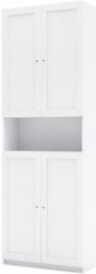 Шкаф Билли 22 белый дизайн IKEA ракурс 2