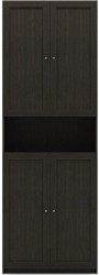 Шкаф Билли 22 венге дизайн IKEA ракурс 2