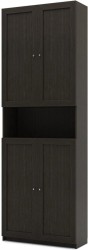 Шкаф Билли 22 венге дизайн IKEA ракурс 3