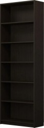Стеллаж Билли Либерти венге дизайн IKEA ракурс 5