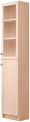 Шкаф Билли 330 FS Молочный дизайн IKEA ракурс 2
