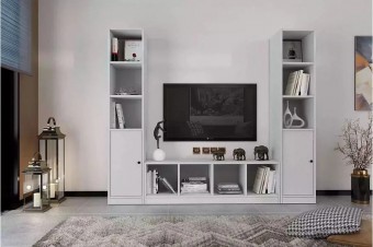 Стенка Билли Айден 10 Белый FS дизайн IKEA
