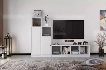 Стенка Билли Айден 11 Белый FS дизайн IKEA