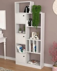 Стеллаж Билли Айден Белый FS дизайн IKEA ракурс 2