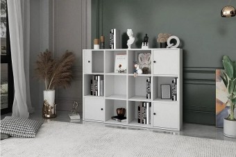 Стеллаж комод Билли Айден 1 Белый FS дизайн IKEA ракурс 2