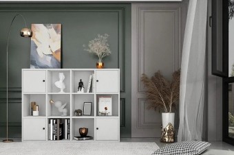 Стеллаж комод Билли Айден 1 Белый FS дизайн IKEA