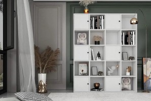  Стеллаж книжный Билли Айден 5 Белый FS дизайн IKEA