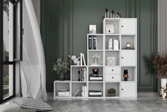 Стеллаж Билли Айден 6 Белый FS дизайн IKEA