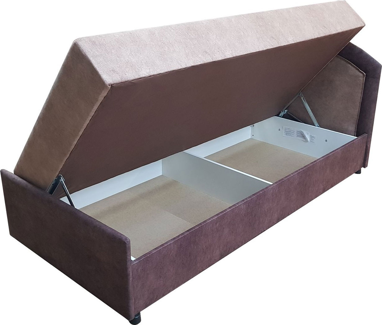 Диван тахта Юля МС А51 флок серый Диван тахта Юля МС А51 флок серый