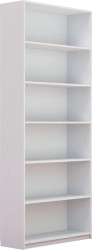 Стеллаж Билли Либерти белый дизайн IKEA ракурс 5